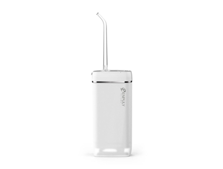 Novo irrigador oral flosser dental ultra-sônico para limpeza de dentes[Branco]