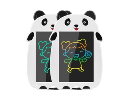 Tablet Infantil Escrita Digital Lcd Panda