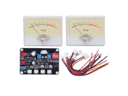 Kit De Bricolaje Para Amplificador Preamplificador Con Medidor Vu Y Placa Controladora.