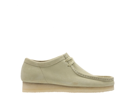 Zapatos CLARKS Wallabee Maple Suede (Beige - EU-42.5)