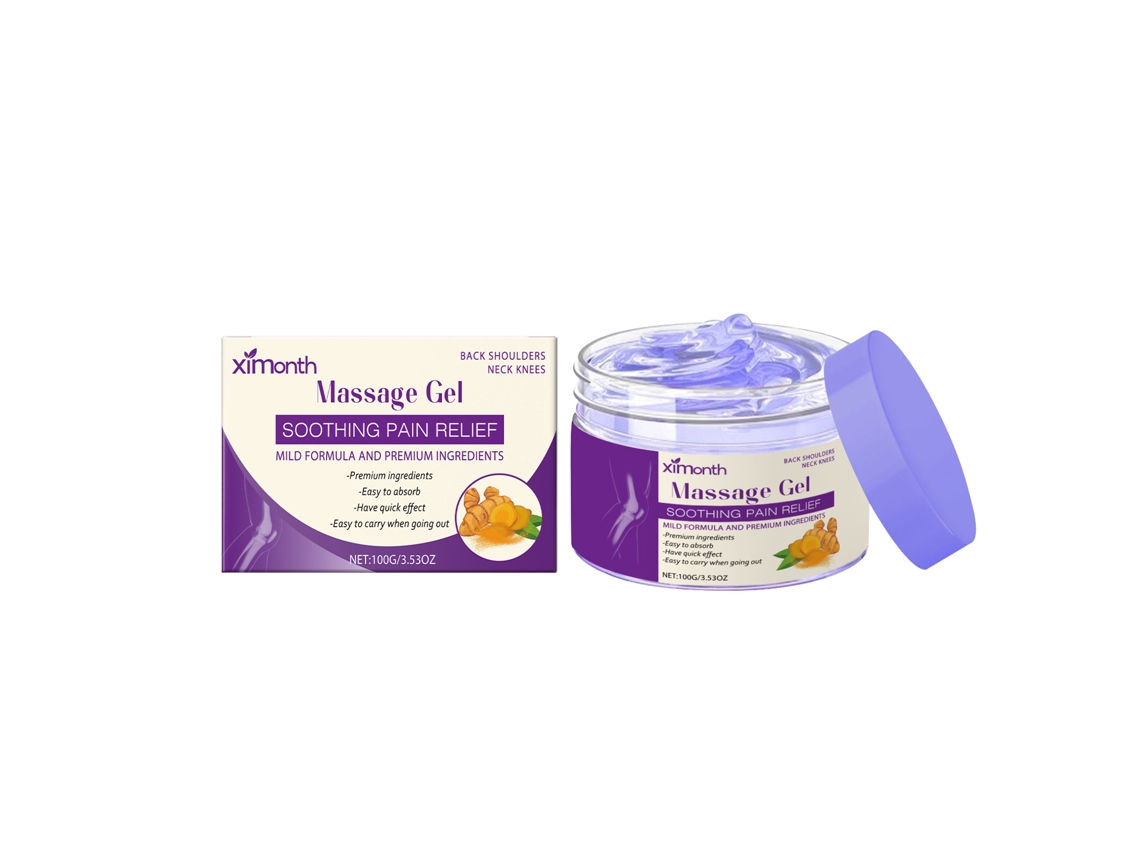 Gel de masaje relajante para un alivio muscular rápido