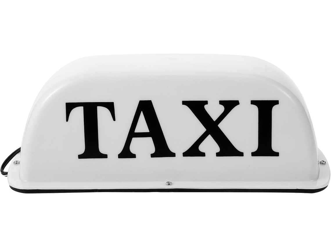 Panel De Luz Led Blanco Para Techo De Taxi, Fabricado En Plástico Resistente De 12 V Para Coches Y Camiones. Iluminación.