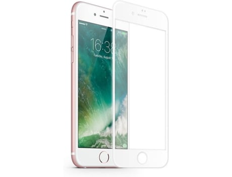 Protector Cristal Templado Iphone 7 Plus Multi4You Full Cover 3D Blanco