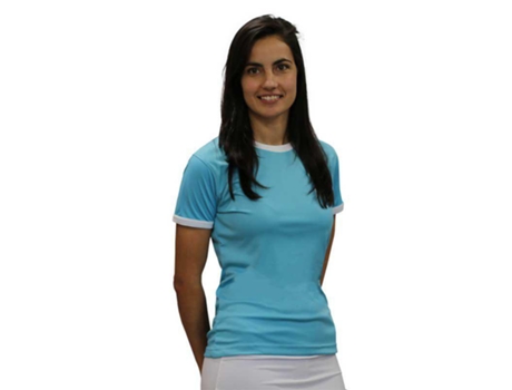 Camiseta de Mujer SOFTEE Delta Tenis Azul (M)