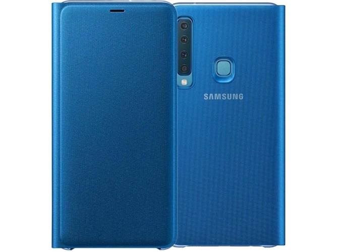 Funda SAMSUNG Galaxy A9 Flip Wallet Azul