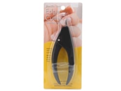 Cortador De Unhas Falsas Em Forma De U Alicate Para Unhas Artificiais Ferramenta De Manicure Em Aço Inoxidável Preto