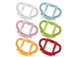 Asas de fácil agarre para sujetar tu propia botella (Azul, Verde, Rojo, Blanco, Rosa, Naranja, Estrechas)