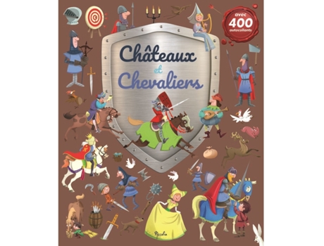 399 Stickers Castles And Knights PICCOLIA (3 años)