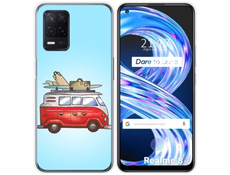 Carcasa Realme 8 5G / Narzo 30 5G TUMUNDOSMARTPHONE Dibujos Multicolor