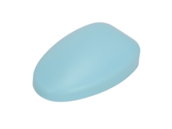Borrador De Pelo Con Partículas Nano Exfoliante De Piel Para Brazos Espalda Sin Dolor Reutilizable Herramienta Manual De Depilación Física Azul