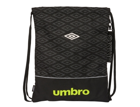 Bolsa Mochila con Cuerdas UMBRO Lima Negro 35 x 40 x 1 cm