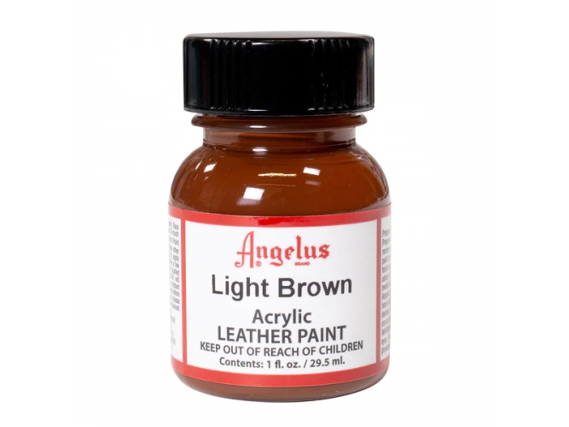 Pintura Cuero Y Polipiel Angelus 29,5 Ml (Marrón Claro / Light Brown 021)