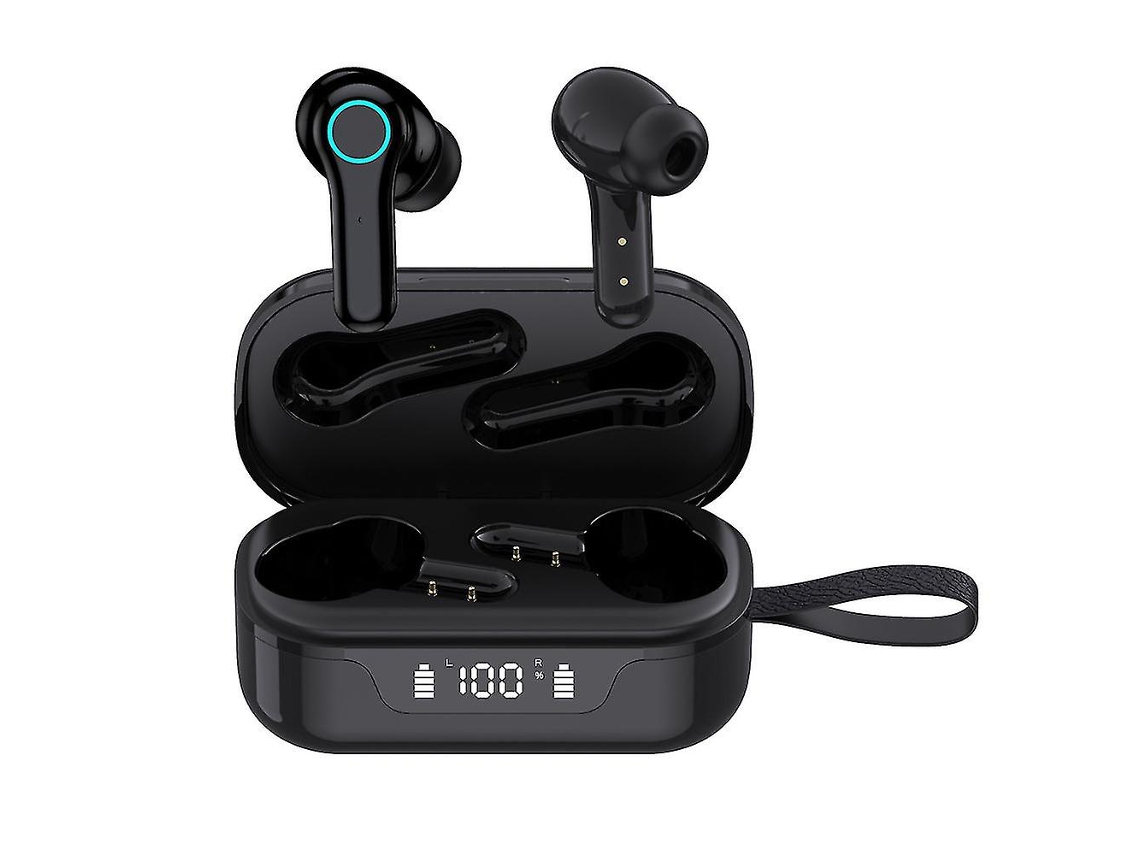 Auriculares Bluetooth True Wireless Auriculares 5.1 con indicador de encendido LED