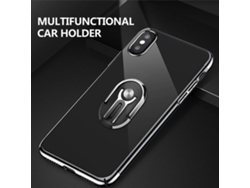 Soporte Multifuncional Para Teléfono De Coche Con Anillo Para El Dedo Y Clip Para La Rejilla De Ventilación, Rotación De 360°.