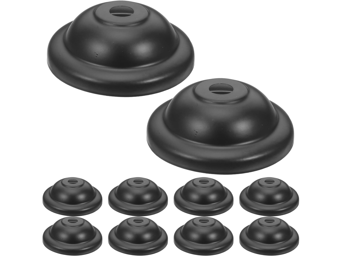 20 Piezas Modernas De Hierro Negro Para Instalación