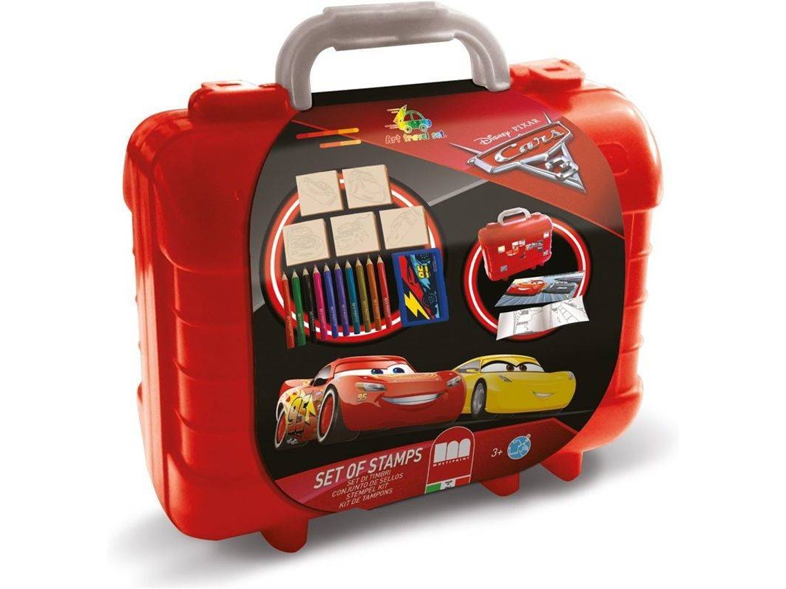 Maletín de Diseño DISNEY CARS 42948 10 Colores Multicolor