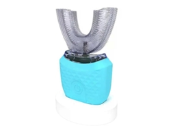 Cepillo de dientes eléctrico en forma de U, dispositivo de blanqueamiento dental, cono de silicona ultrasónico de 360 ​​grados GOKOCO