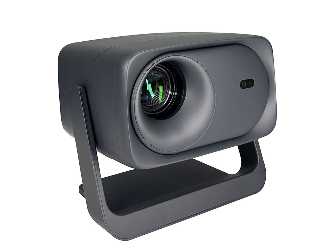 Proyector LCD Everycom Spectra 1080p con resolución nativa ANSI Full HD de 1200p y soporte 4K, enfoque automático y corrección trapezoidal.