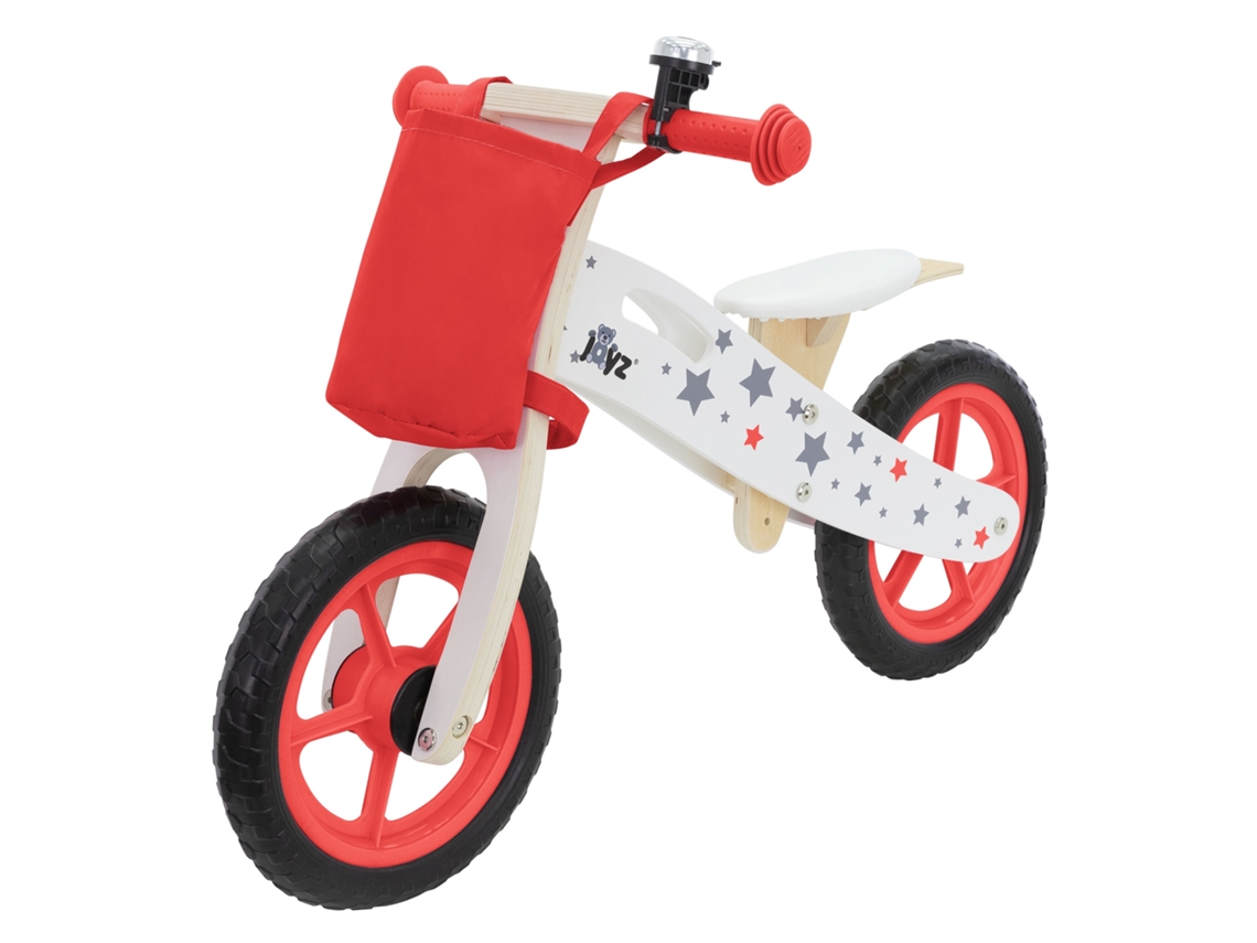 Rueda De Correr Para Niños A Partir De 2 Años 85X54 Cm Rojo De Madera JOYZ