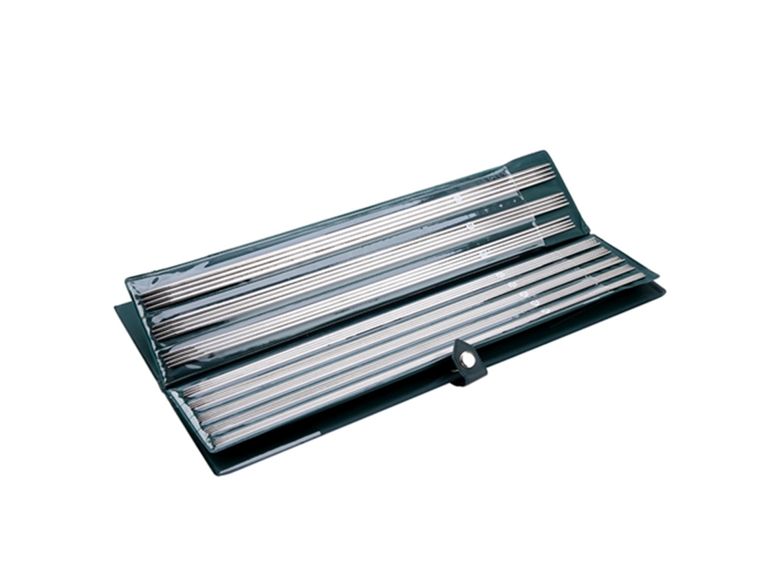 Agulhas De Tricô 44 Pçs Retas 25/36 Cm Para Suéteres Manualidades