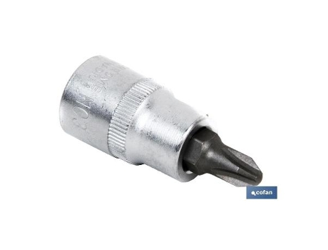 Llave de vaso 3/8 con punta pz-3