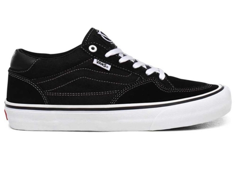 Zapatillas VANS Cuero de Gamuza Hombre (36.5 - Negro)