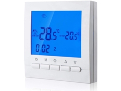 Termostato Digital Para Calefacción Con 2 Cables Y Programación Para 6 Días Laborables Y 2 Fines De Semana.