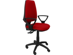 Silla de Escritorio Operativa PYC Elche S Rojo BF (Brazos Fijos - Tejido)