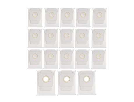 Pacote com 18 sacos de vácuo compatíveis com irobot roomba i7 i7+ e5 e6 s9