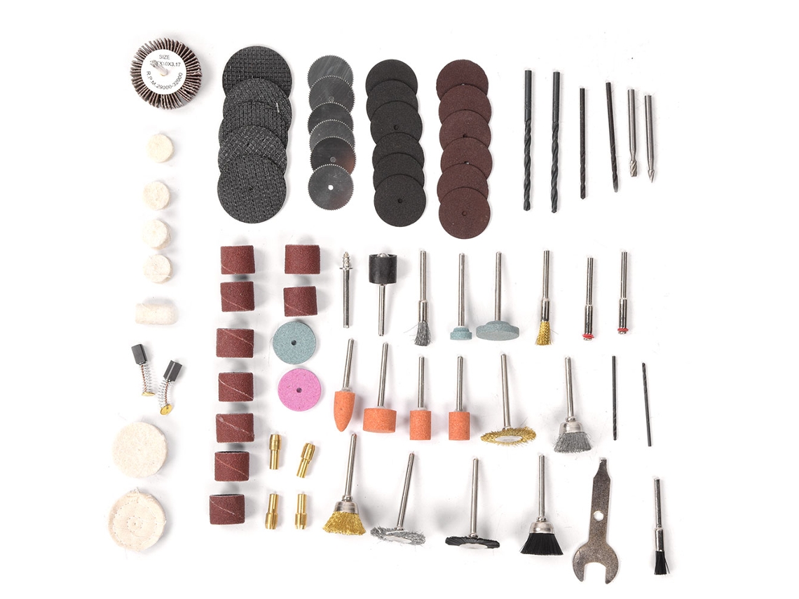 Kit De 75 Accesorios Para Amoladoras Angulares Eléctricas: Herramientas De Pulido, Lijado Y Recorte.