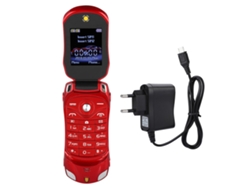 Teléfono plegable para estudiantes con luz de funcionamiento EOOCOO