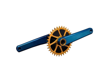 Pedaleira Xc Dourado 175 Mmgarbaruk