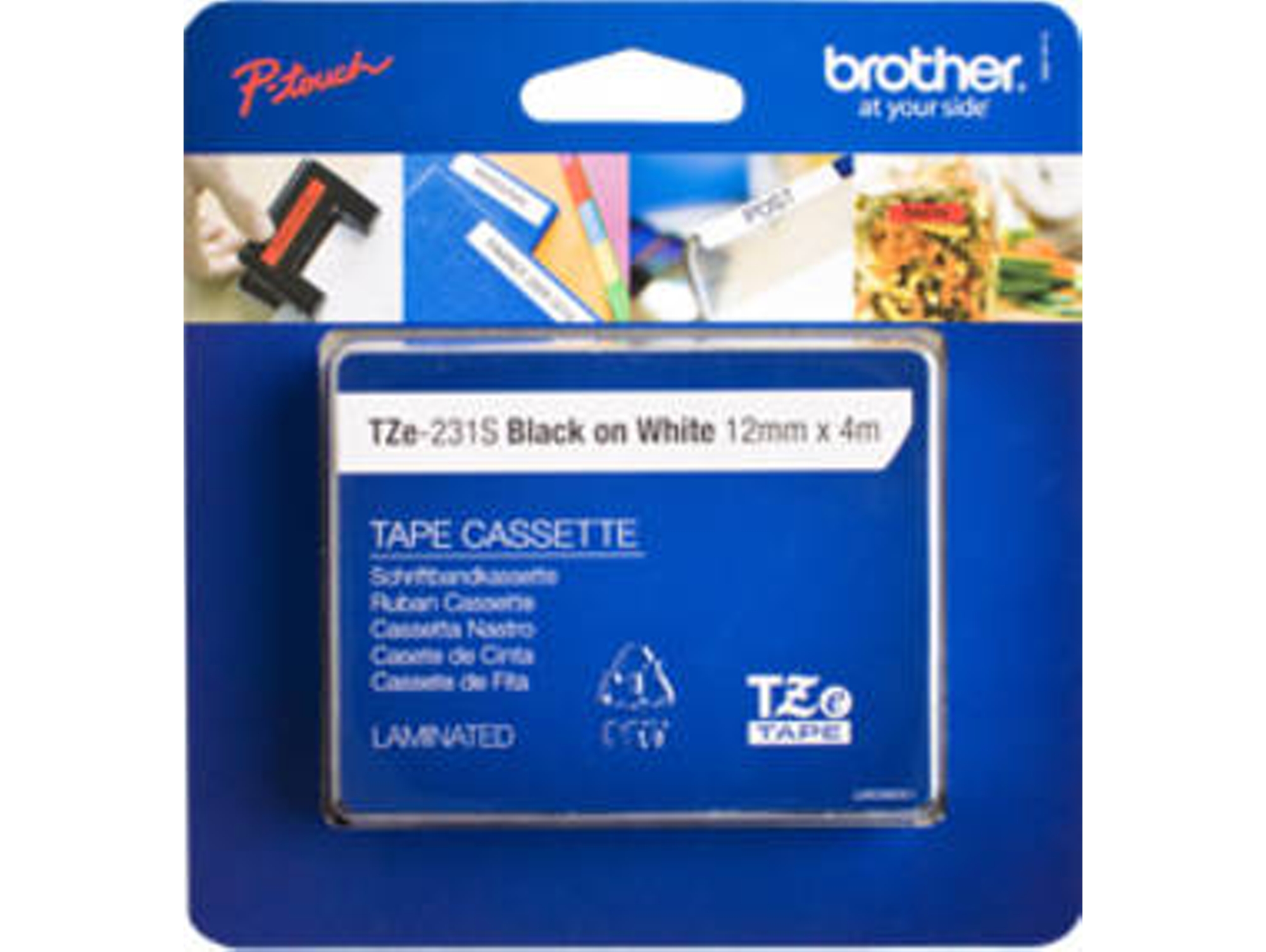 Cinta de Etiquetar BROTHER TZE-231S