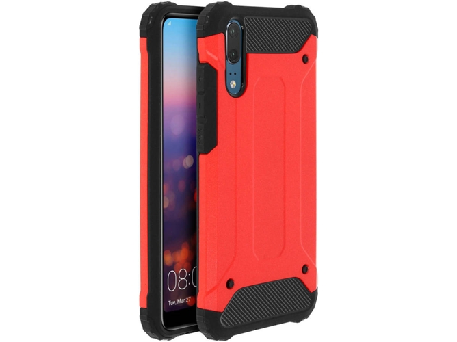 Carcasa Huawei P20 AVIZAR BACK-DEF2-RD-P20R