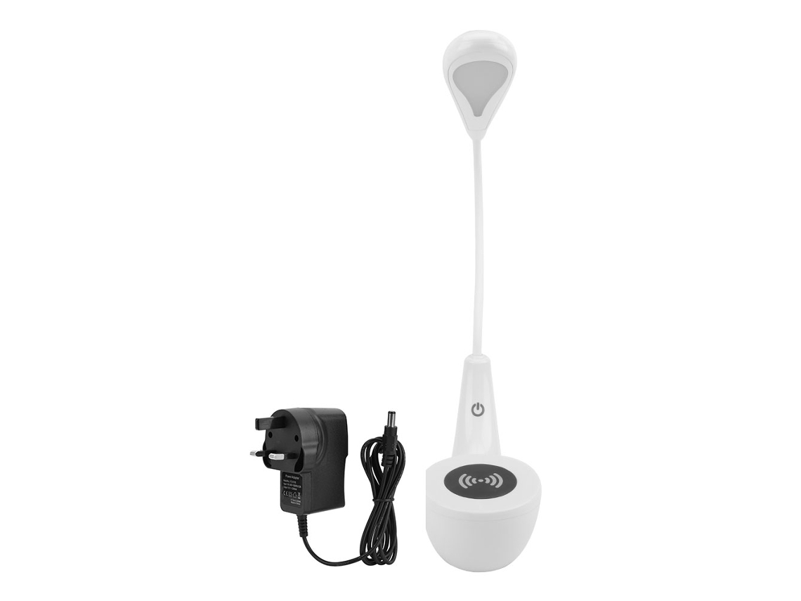 Rebe-lámpara Led De Mesa Para Lectura Con Carga Inalámbrica Usb, Luz Nocturna Para Estudio Y Oficina