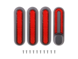 Cubiertas Reflectantes Para Las Ruedas Traseras Del Patinete Eléctrico Xiaomi M365 Pro 2 1s, Accesorios Decorativos Con Tornillos.