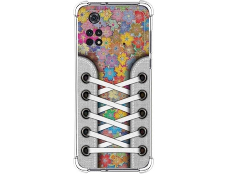 Carcasa para Xiaomi Poco M4 Pro 4G TUMUNDOSMARTPHONE Dibujos Antigolpes Zapatillas 05 Multicolor