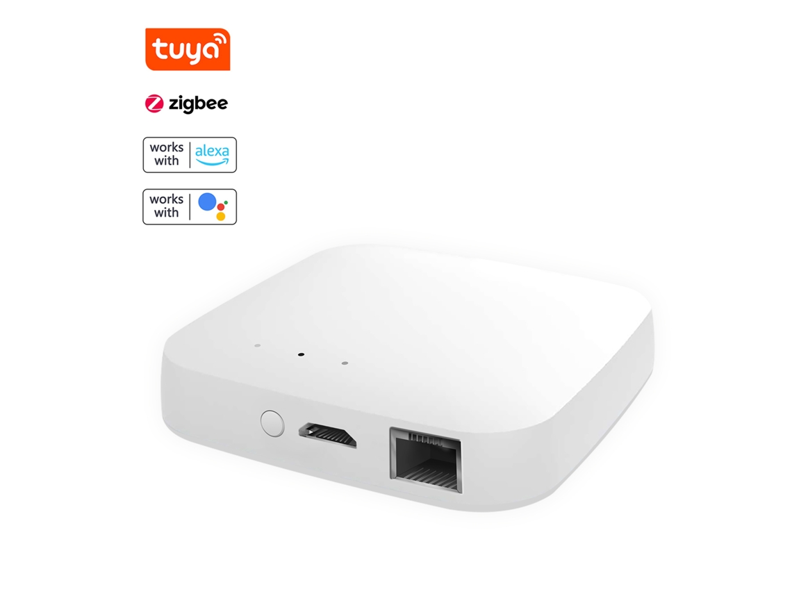 Puerta De Enlace Zigbee Cableada Para Hogar Inteligente, Control Remoto, Aplicación Alexa, 128 Dispositivos