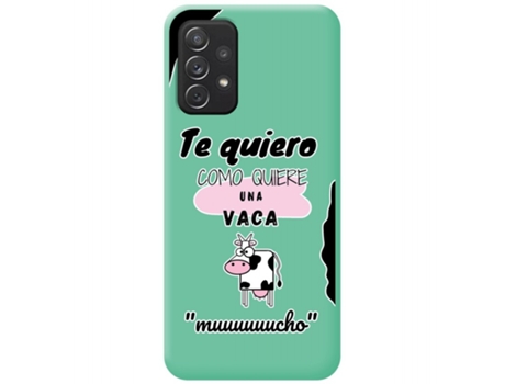 Carcasa Samsung Galaxy A52 / A52 5G / A52s 5G TUMUNDOSMARTPHONE Silicona Líquida Dibujos Verde