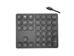 Mini teclado inalámbrico Bluetooth para teléfono celular, tableta, teclado y mouse Bluetooth para Android, color negro Ly Ebike