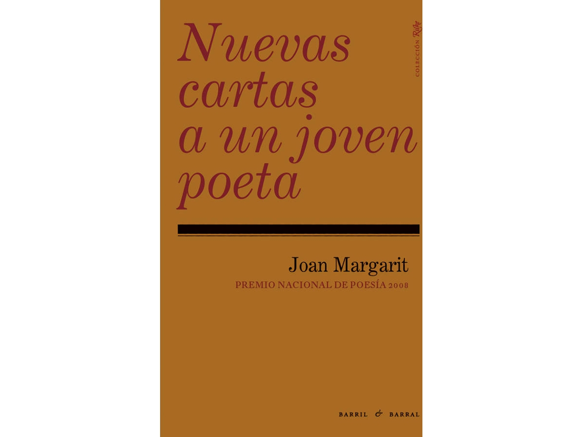 Libro Nuevas Cartas A Un Joven Poeta de Joan Margarit (Español)