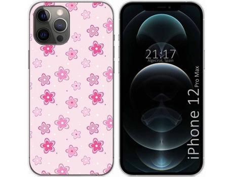 Carcasa iPhone 12 Pro Max (6.7) TUMUNDOSMARTPHONE Flores Multicolor
