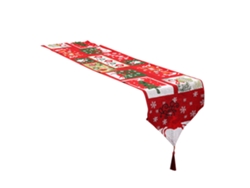 Camino De Mesa Navideño Con Diseños Temáticos Para La Decoración Festiva De La Mesa Y Regalo De Año Nuevo