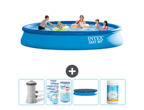 Piscina Insuflável INTEX 28158GN-CB87 (9792 L - 457x84cm)