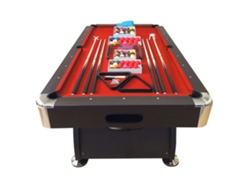 Mesa de Billar de 8 Pies Completa con Accesorios – Viper Red