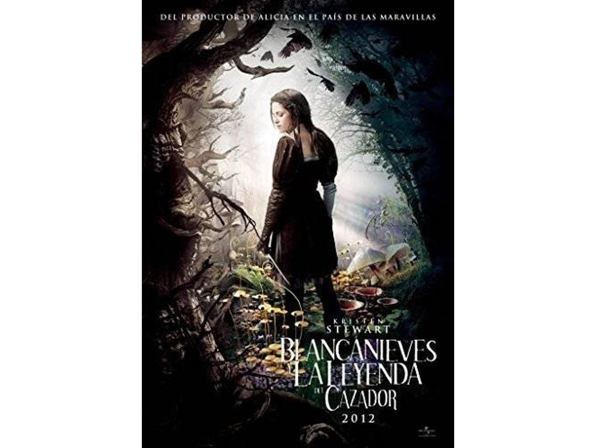 Blu-Ray Blancanieves Y La Leyenda Del Cazador