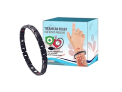 Pulsera de titanio para aliviar la presión arterial y regular el azúcar en sangre. Terapia de titanio para aliviar la presión. GOKOCO