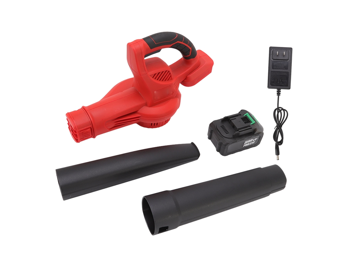 Soplador de aire eléctrico ABS de 21 V con 6000 mAh y 30 000 RPM, soplador de hojas portátil para el hogar, la fábrica y otros invernaderos.