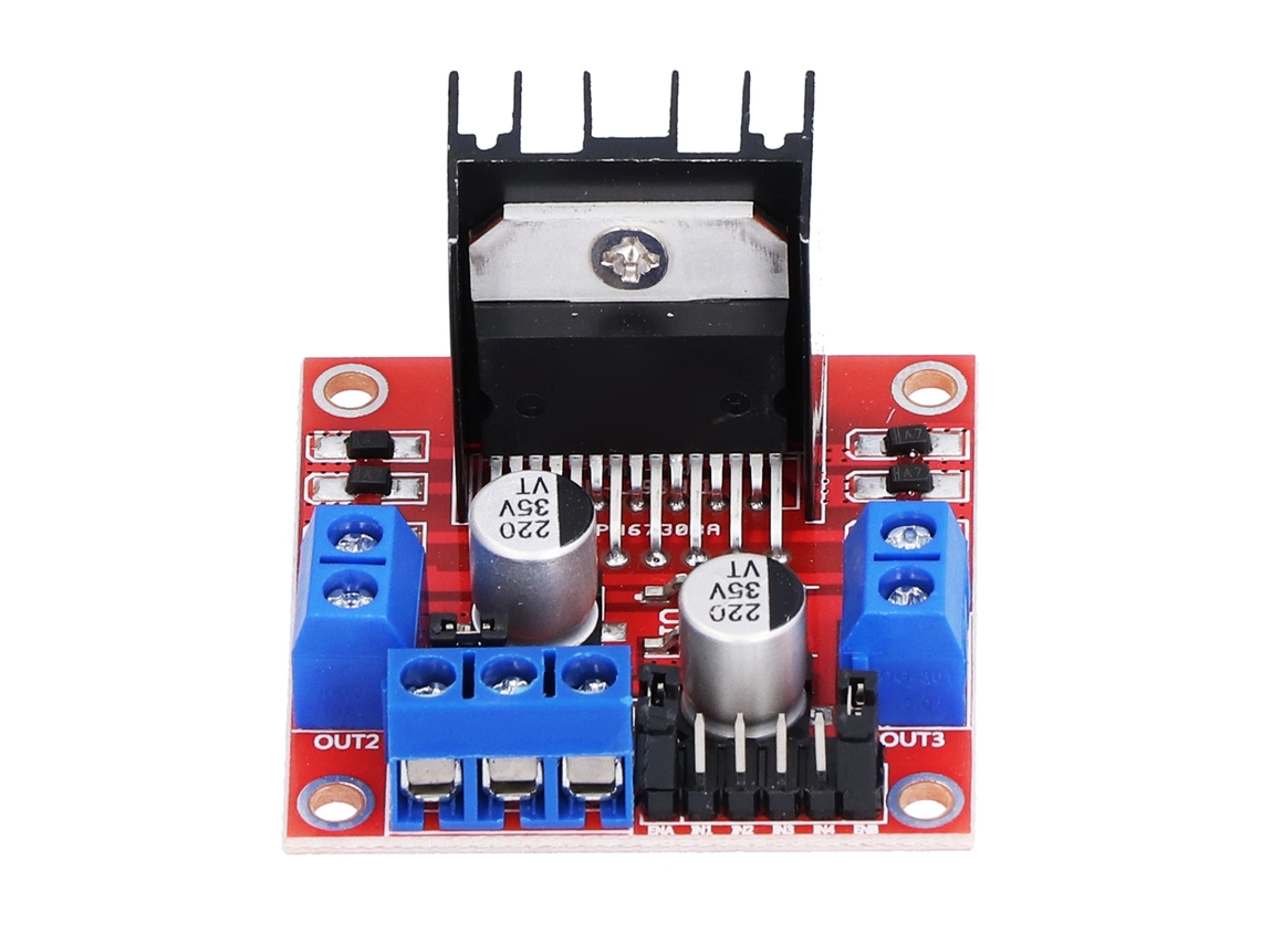 Placa De Control De Motor De Doble Canal Hbridge L298n Dc 5v-35v Controlador Paso A Paso Y De Cc