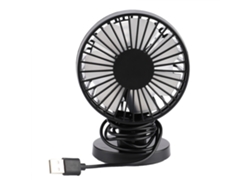 Mini ventilador USB silencioso con 2 aspas para el hogar y la oficina.
